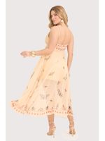 Conjunto De Tunica Com Abotoamento E Shot Curto Estampado 38