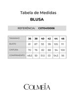 Conjunto De Blusa Bloco De Cores E Short Bege/off 38