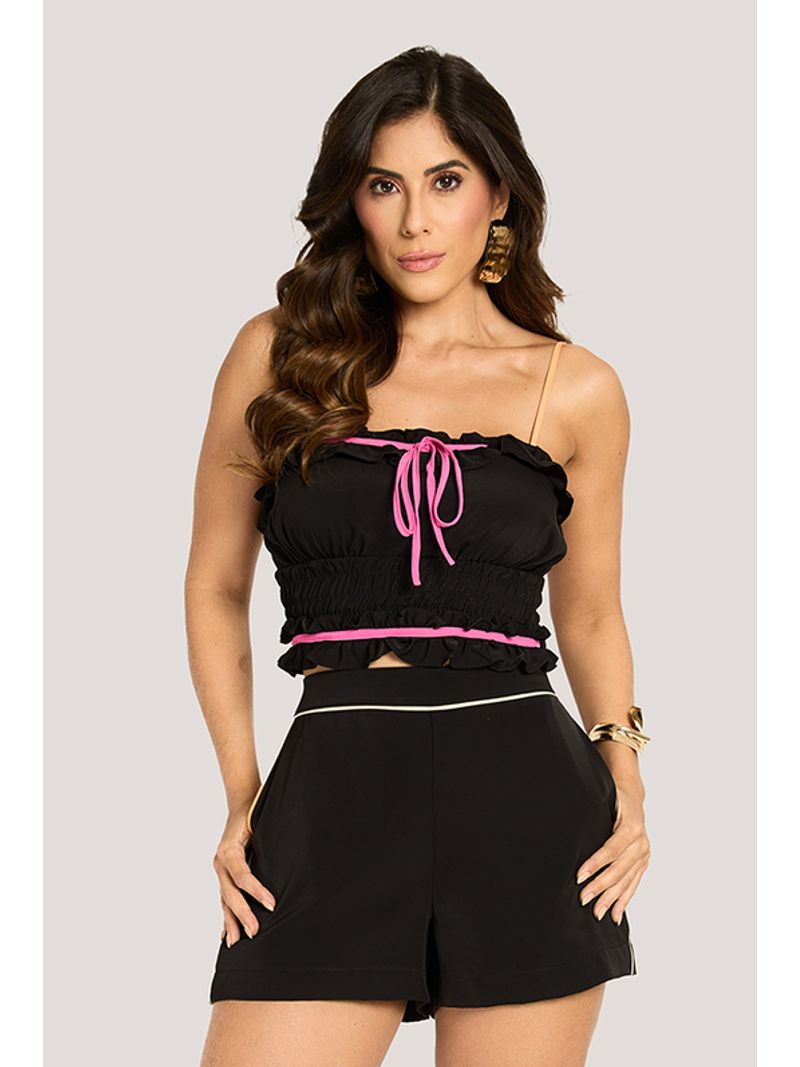 Conjunto Com Vivos Preto 38