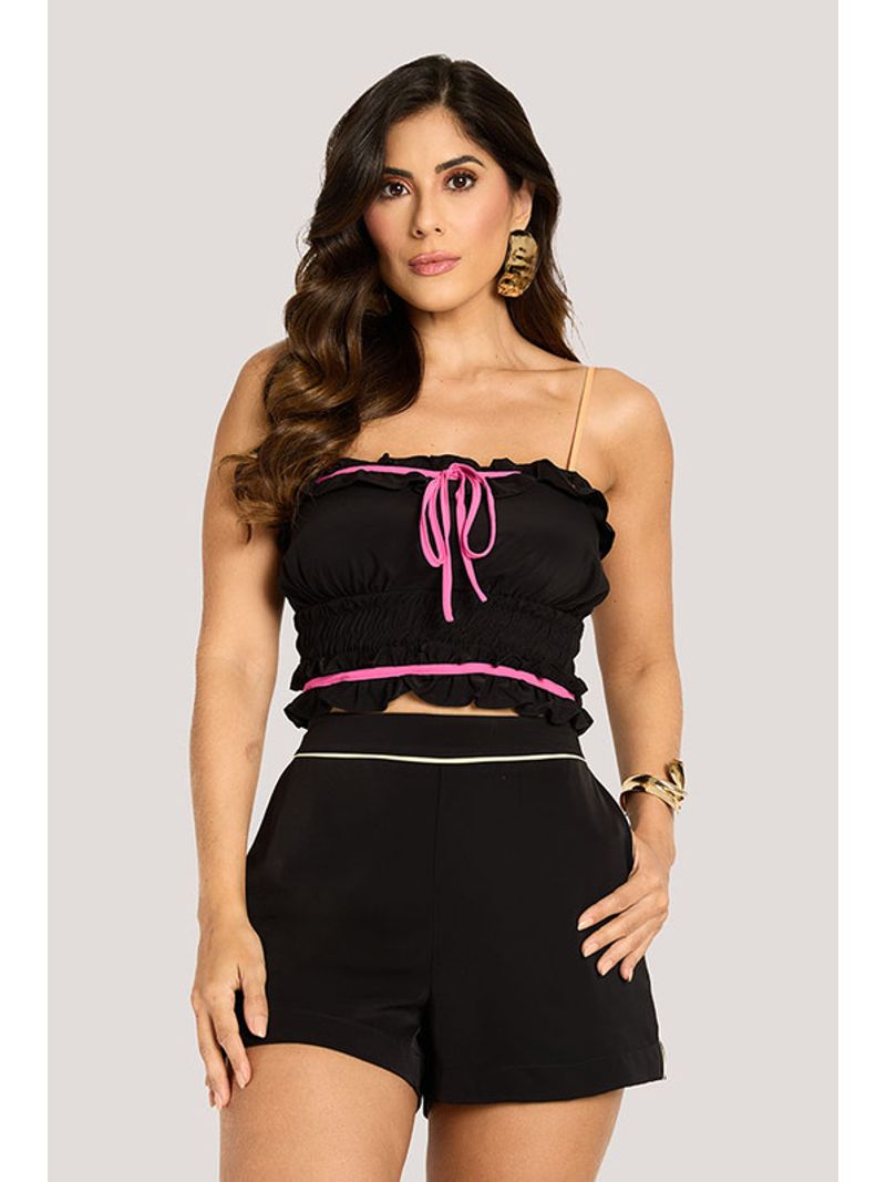 Conjunto Com Vivos Preto 38