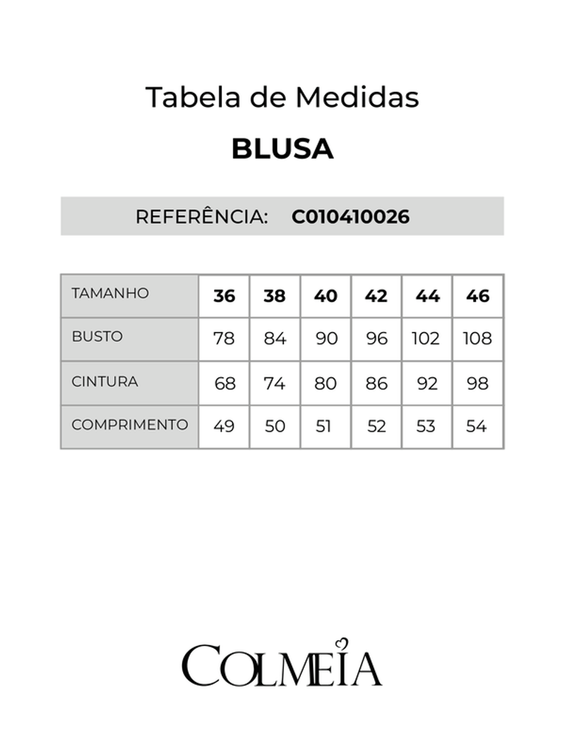 Blusa Corselet Com Recortes Marinho 38