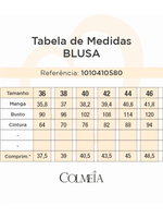 Blusa Transpassada Com Faixa Coral 46